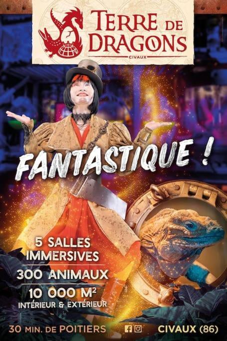 Maisons Martigny B - Proche Futuroscope Et Aquascope ชาสเซเนย-ดู-ปัวตู ภายนอก รูปภาพ